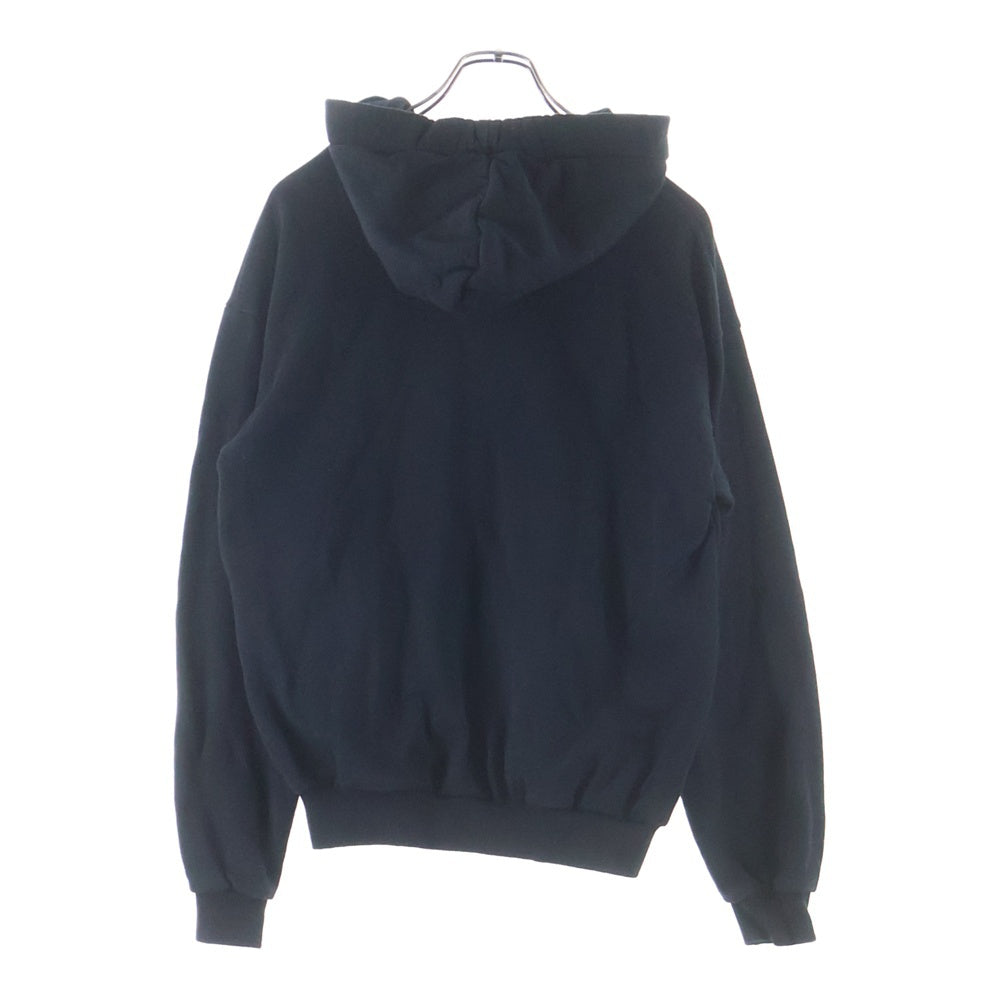 CELINE(セリーヌ) 21AW ロゴドローコード プルオーバーパーカー フーディ ブラック 2Y468052H