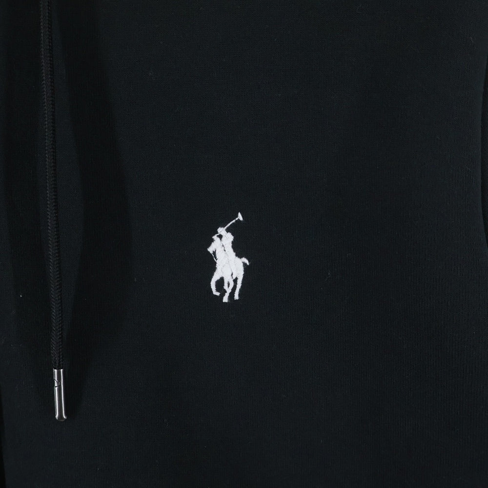 POLO RALPH LAUREN(ポロラルフローレン) ダブルニット フルジップ フーディ ジップアップパーカー ブラック