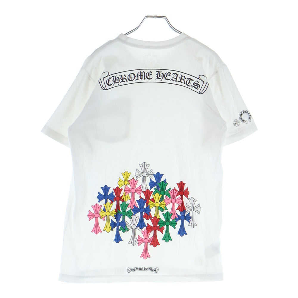 CHROME HEARTS(クロムハーツ) Cemetery Cross T-Shirt マルチセメタリークロス 半袖Tシャツ カットソー ホワイト