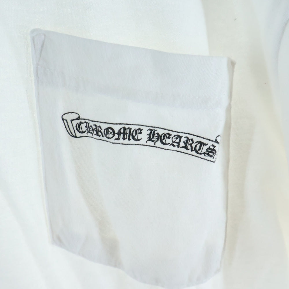 CHROME HEARTS(クロムハーツ) Cemetery Cross T-Shirt マルチセメタリークロス 半袖Tシャツ カットソー ホワイト