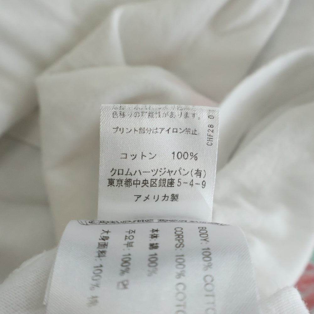CHROME HEARTS(クロムハーツ) Cemetery Cross T-Shirt マルチセメタリークロス 半袖Tシャツ カットソー ホワイト