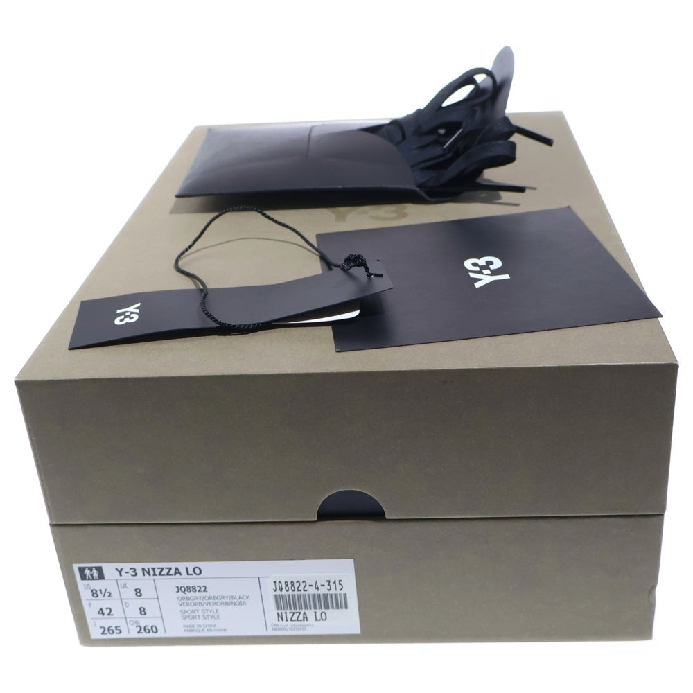 Y-3(ワイスリー) NIZZA LO スニーカー ローカット ブラック JQ8822