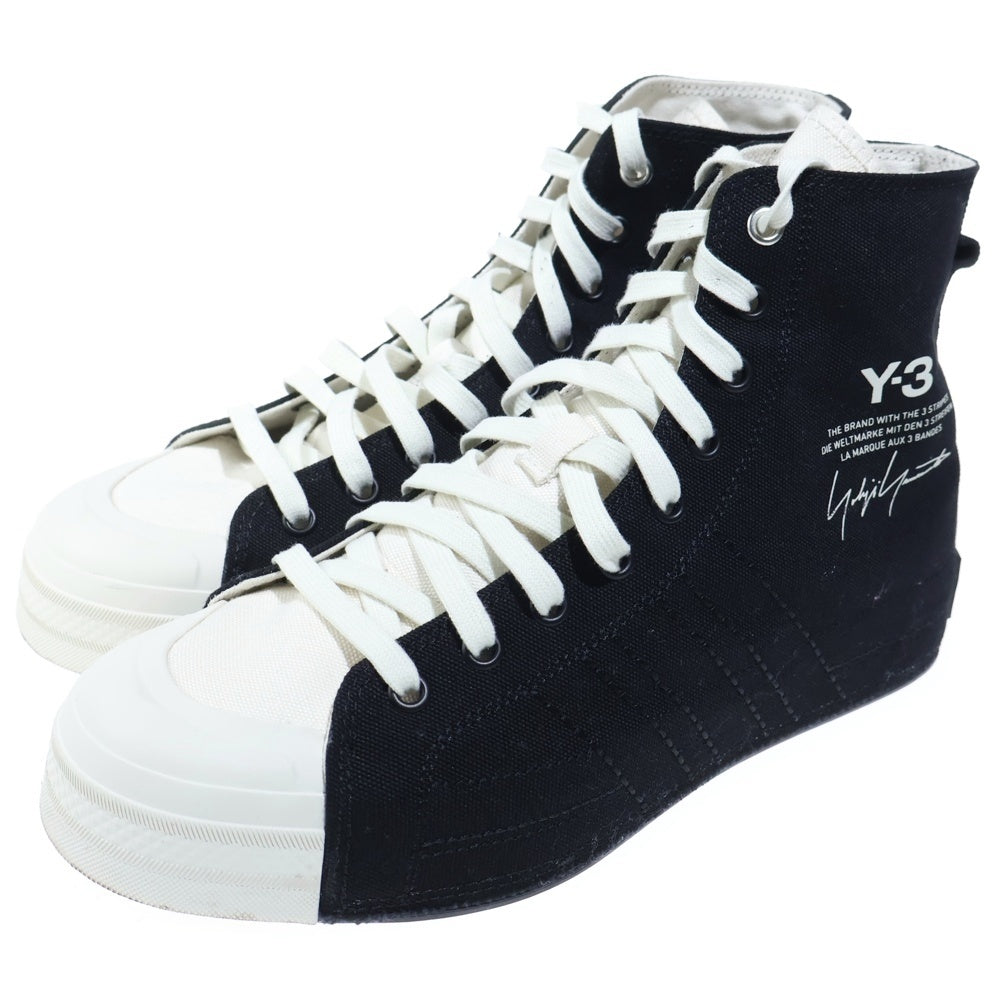 Y-3(ワイスリー) NIZZA HI スニーカー ハイカット ブラック JQ8818