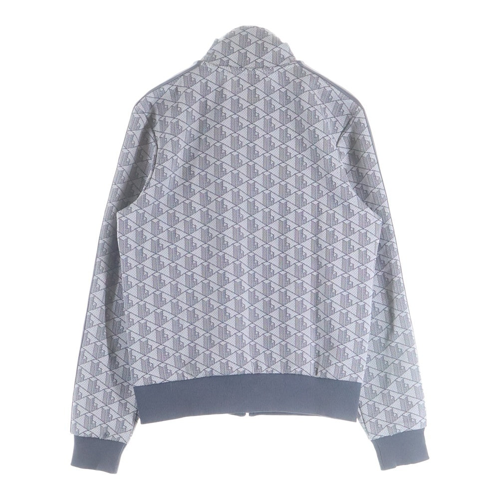 LACOSTE(ラコステ) MONOGRAM JACQUARD TRACK JACKET ラコステ モノグラム ジャガード トラックジャケット グレー SH1368