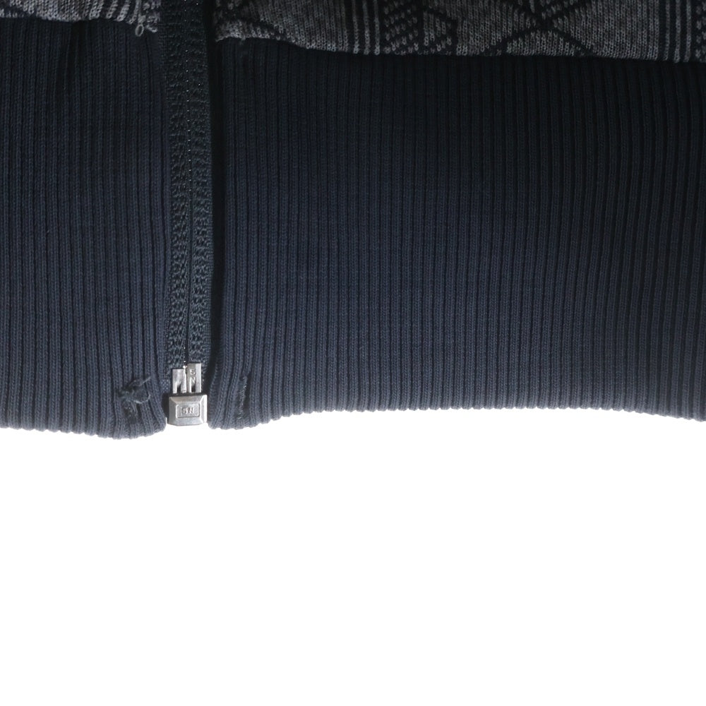 LACOSTE(ラコステ) MONOGRAM JACQUARD TRACK JACKET ラコステ モノグラム ジャガード トラックジャケット グレー SH1368