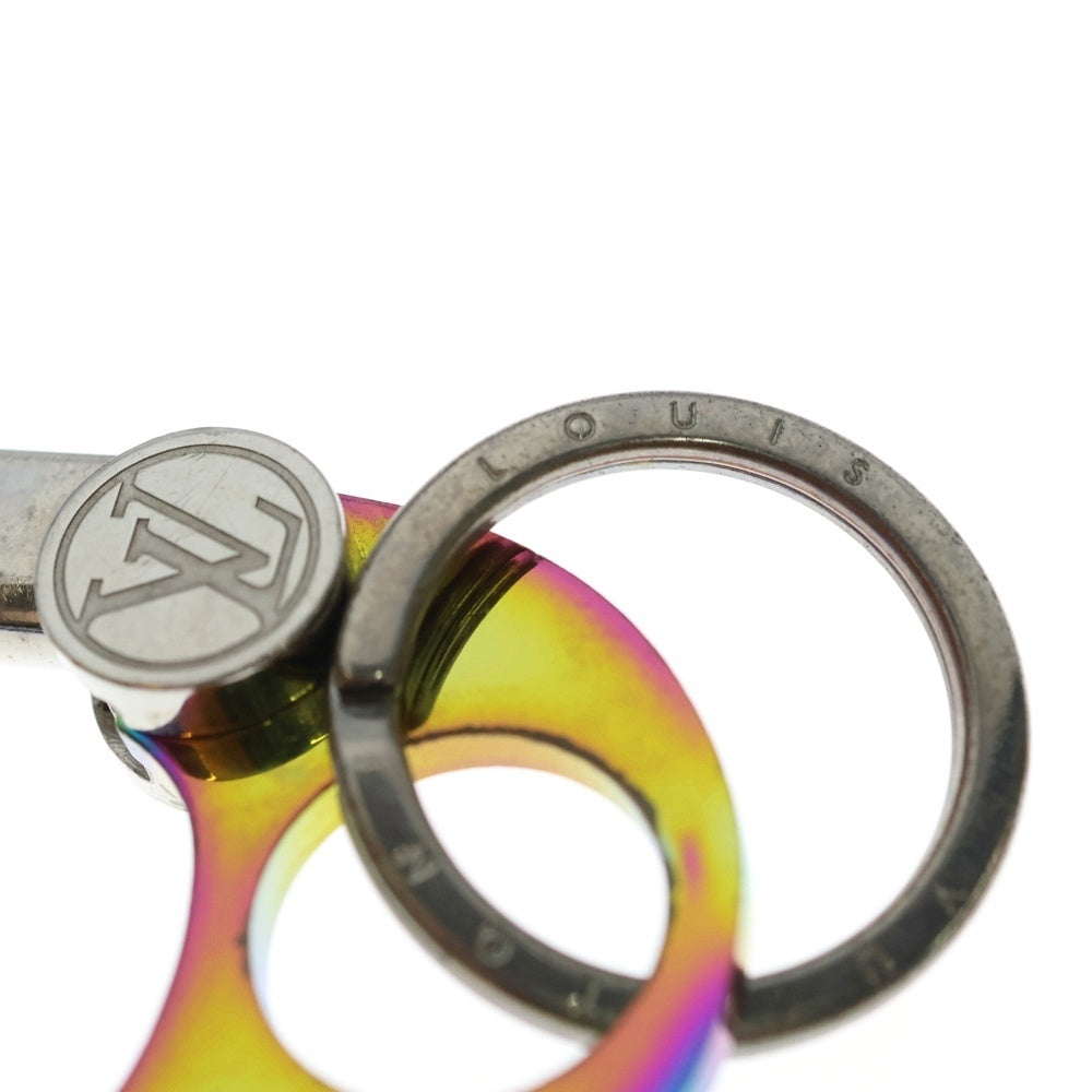 LOUIS VUITTON(ルイヴィトン) × fragment design MP1857 ポルトクレ ムスクトン カラナビ 限定品 藤原ヒロシ レインボー キーリング キーホルダー マルチ