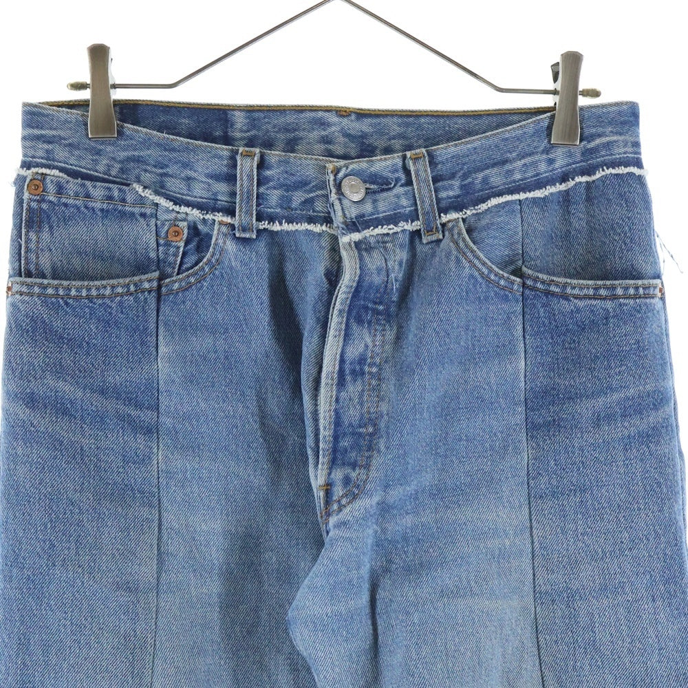 VETEMENTS(ヴェトモン) 18AW Remake Denim Pants MAH18PA16 リメイク 再構築デニムパンツ ジーンズ インディゴ