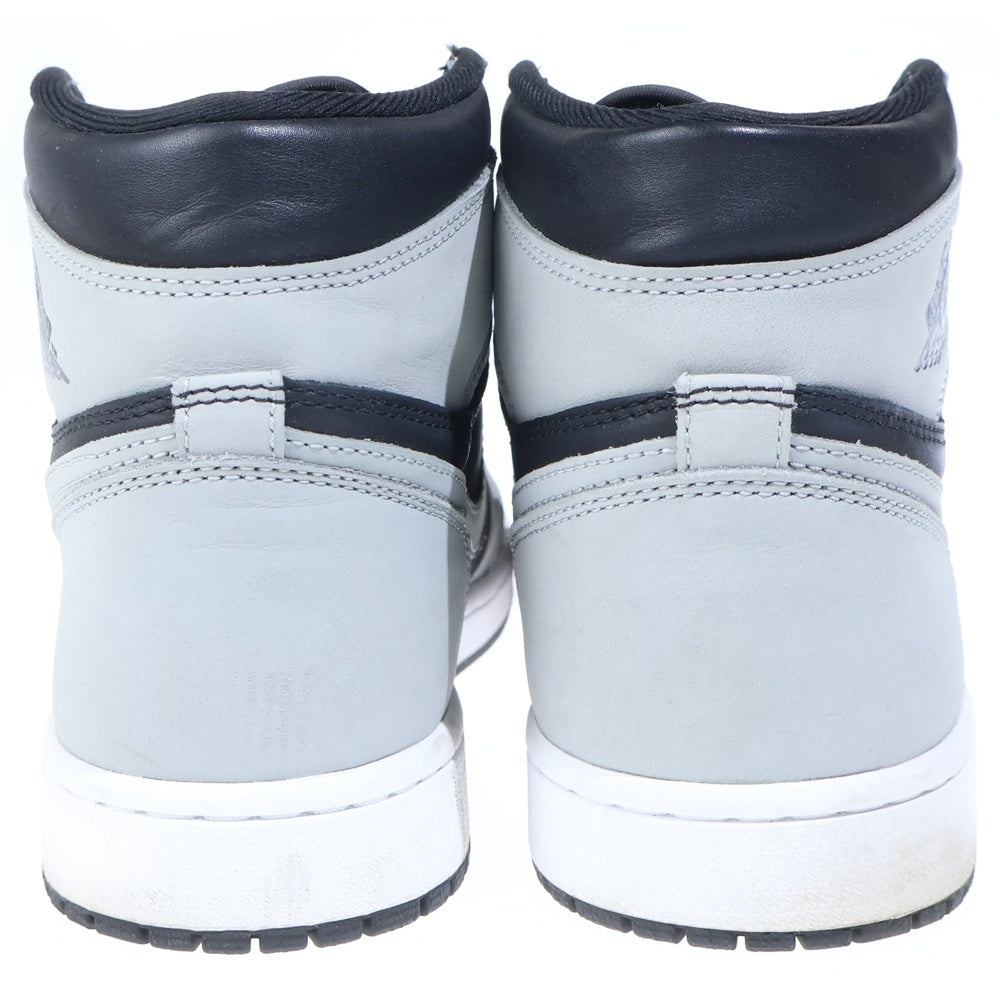 NIKE(ナイキ) Air Jordan 1 High OG Shadow 2.0 エアジョーダン1 ハイ OG シャドウ 2.0 ハイカットスニーカー グレー US9/27cm 555088-035