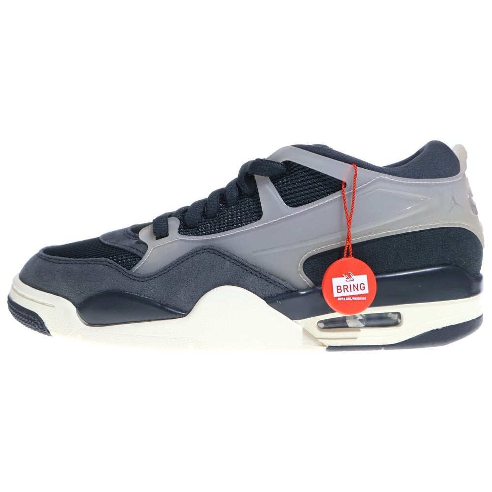 NIKE(ナイキ) Air Jordan 4 RM Off Noir オフノイル ローカットスニーカー ブラック/グレーUS9/27cm IH7453-001