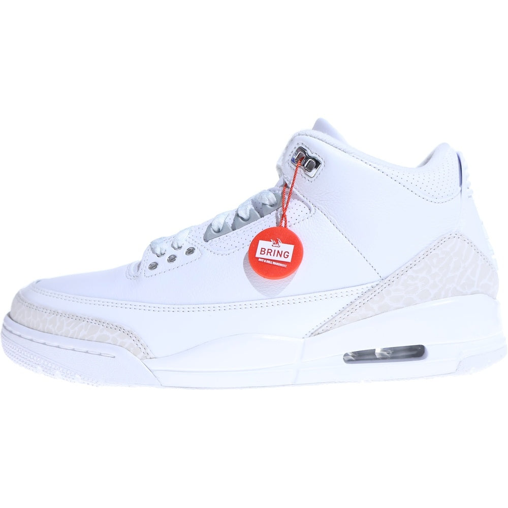 NIKE(ナイキ) AIR JORDAN 3 RETRO エアジョーダン3 ハイカットスニーカー ホワイト US10.5/28.5cm CT8532-111