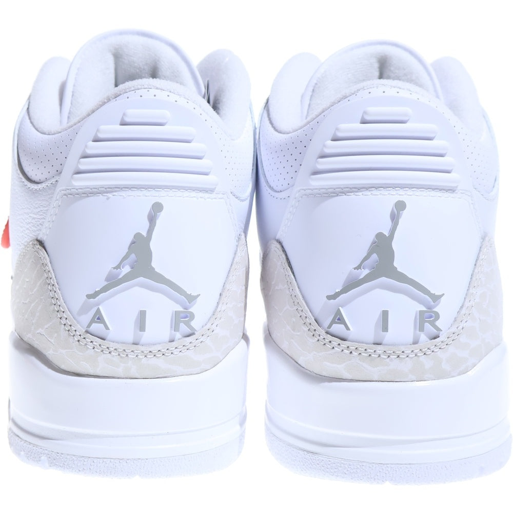 NIKE(ナイキ) AIR JORDAN 3 RETRO エアジョーダン3 ハイカットスニーカー ホワイト US10.5/28.5cm CT8532-111