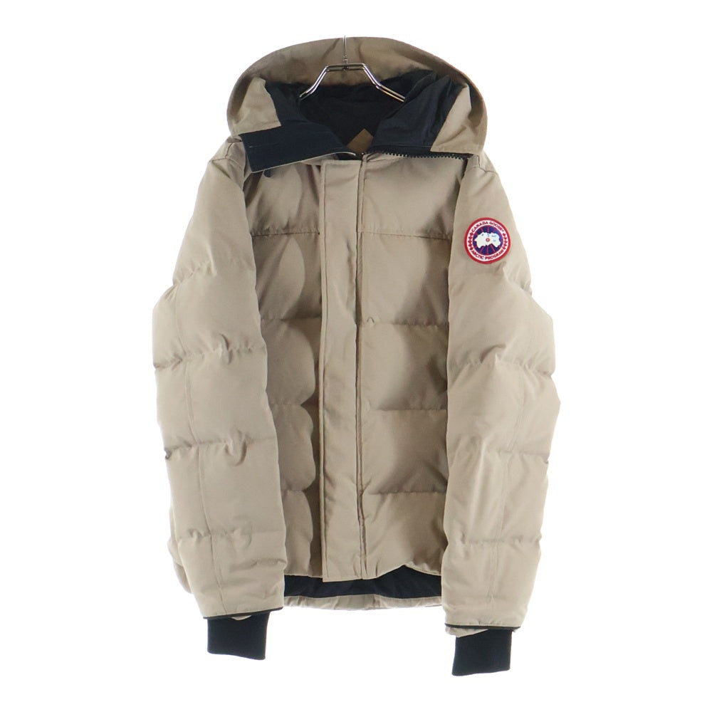 CANADA GOOSE(カナダグース) MACMILLAN PARKA マクミラン フーデッド ジップアップダウンジャケット ベージュ 3804MA