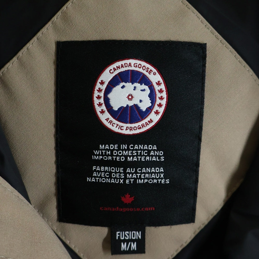 CANADA GOOSE(カナダグース) MACMILLAN PARKA マクミラン フーデッド ジップアップダウンジャケット ベージュ 3804MA