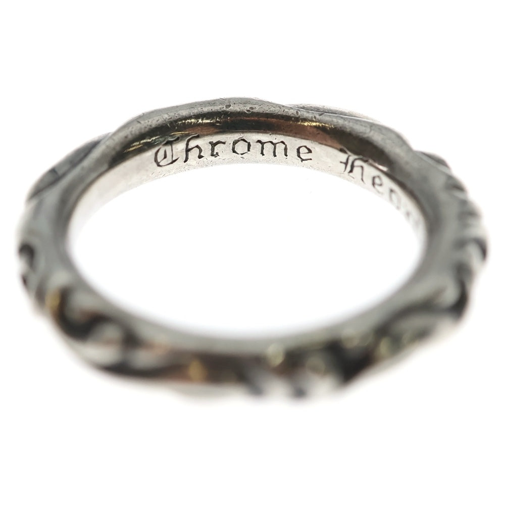 CHROME HEARTS(クロムハーツ) SCRL BAND スクロールバンド リング シルバー BCA351