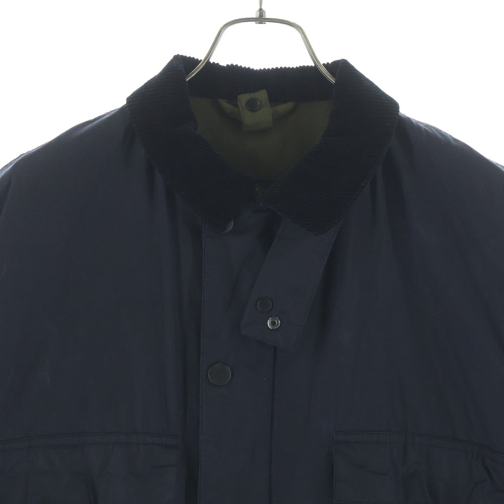 Barbour(バブアー) ×KAPTAIN SUNSHINE 20AW STAND COLLAR TRAVELLER COAT キャプテンサンシャイン スタンドカラー トラベラーコート ブラック 2002351