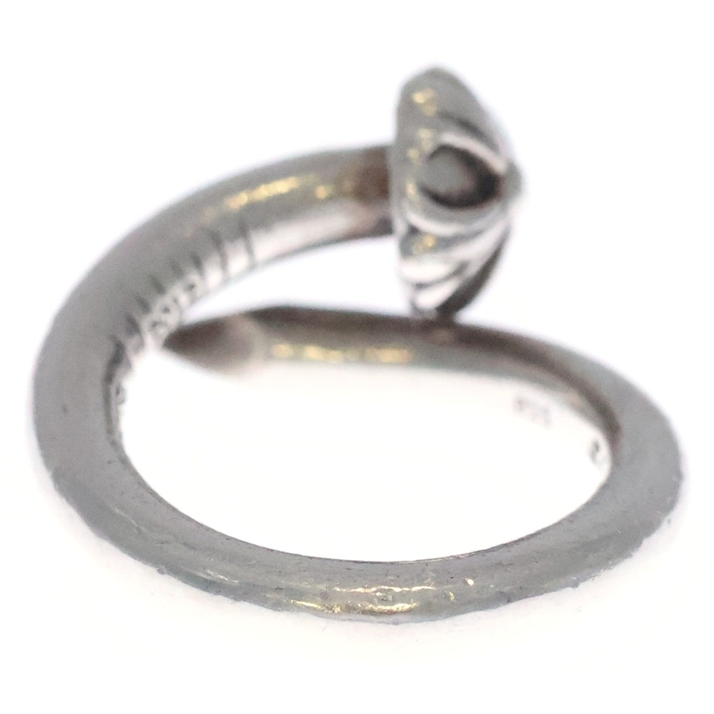 CHROME HEARTS(クロムハーツ) NAIL CRSBALL ネイル クロスボール リング シルバー BCA349