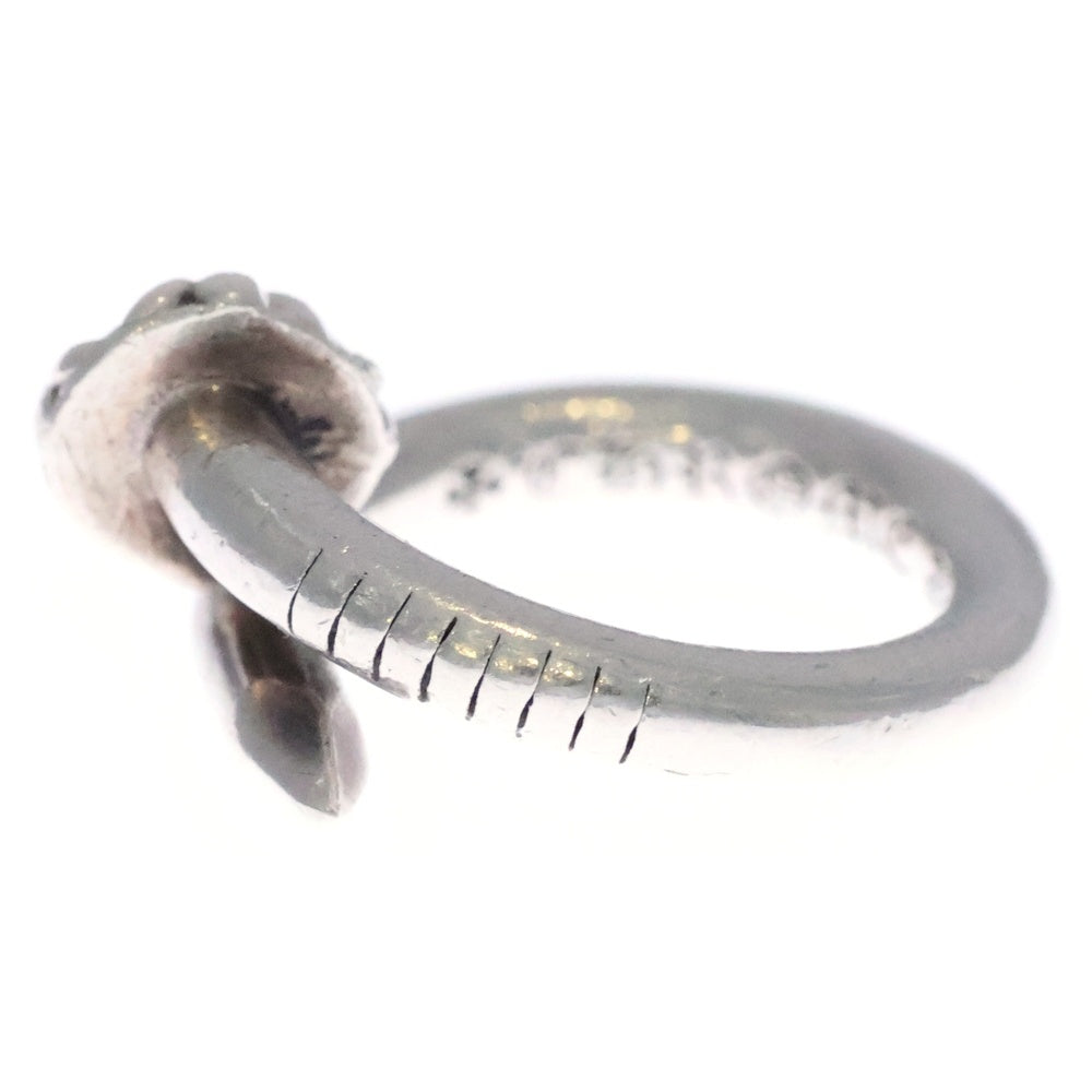 CHROME HEARTS(クロムハーツ) NAIL CRSBALL ネイル クロスボール リング シルバー BCA349
