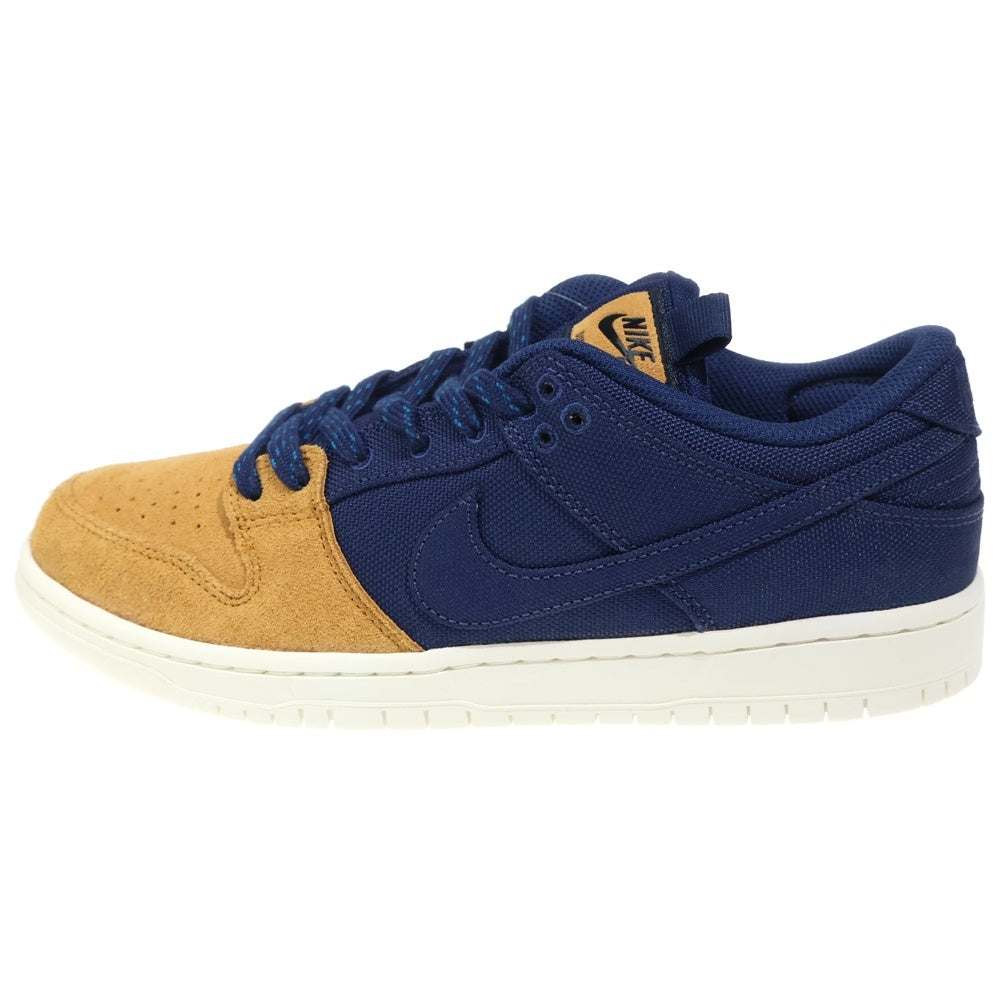 NIKE(ナイキ) Dunk Low Desert Ochre and Midnight Navy ナイキ ダンク ロー ローカットスニーカー US9.5/27.5 ネイビー DX6775-400
