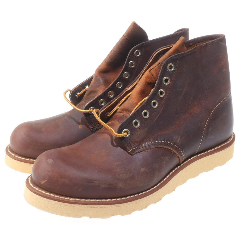 RED WING(レッド ウイング) 6Inch Classic Round BOOTS 6インチクラシック ラウンド ブーツ ブラウン US9/27cm 9111