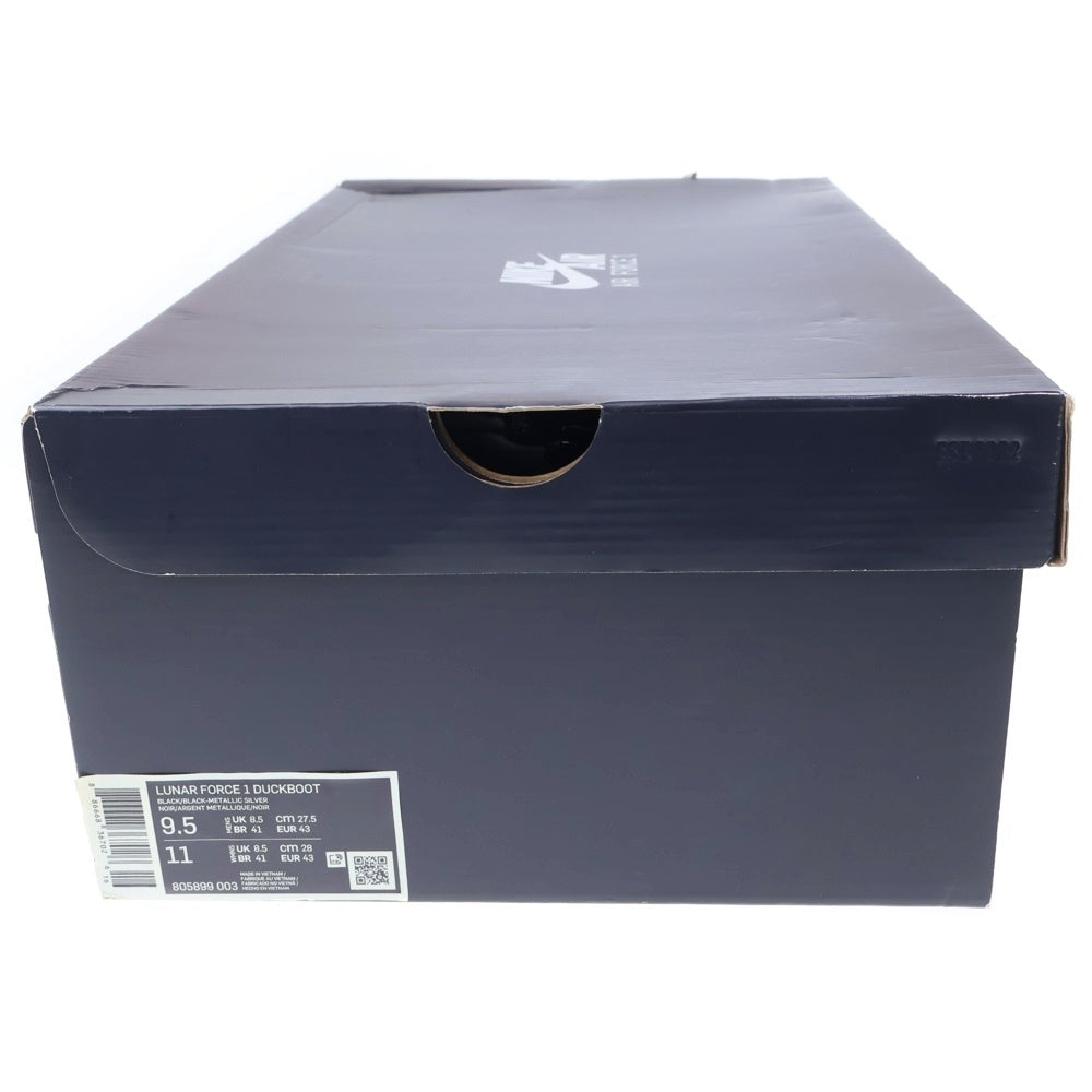 NIKE(ナイキ) LUNAR FORCE 1 DUCKBOOT ルナフォース1 ダックブーツ ブラック US9.5/27.5cm 805899‐003