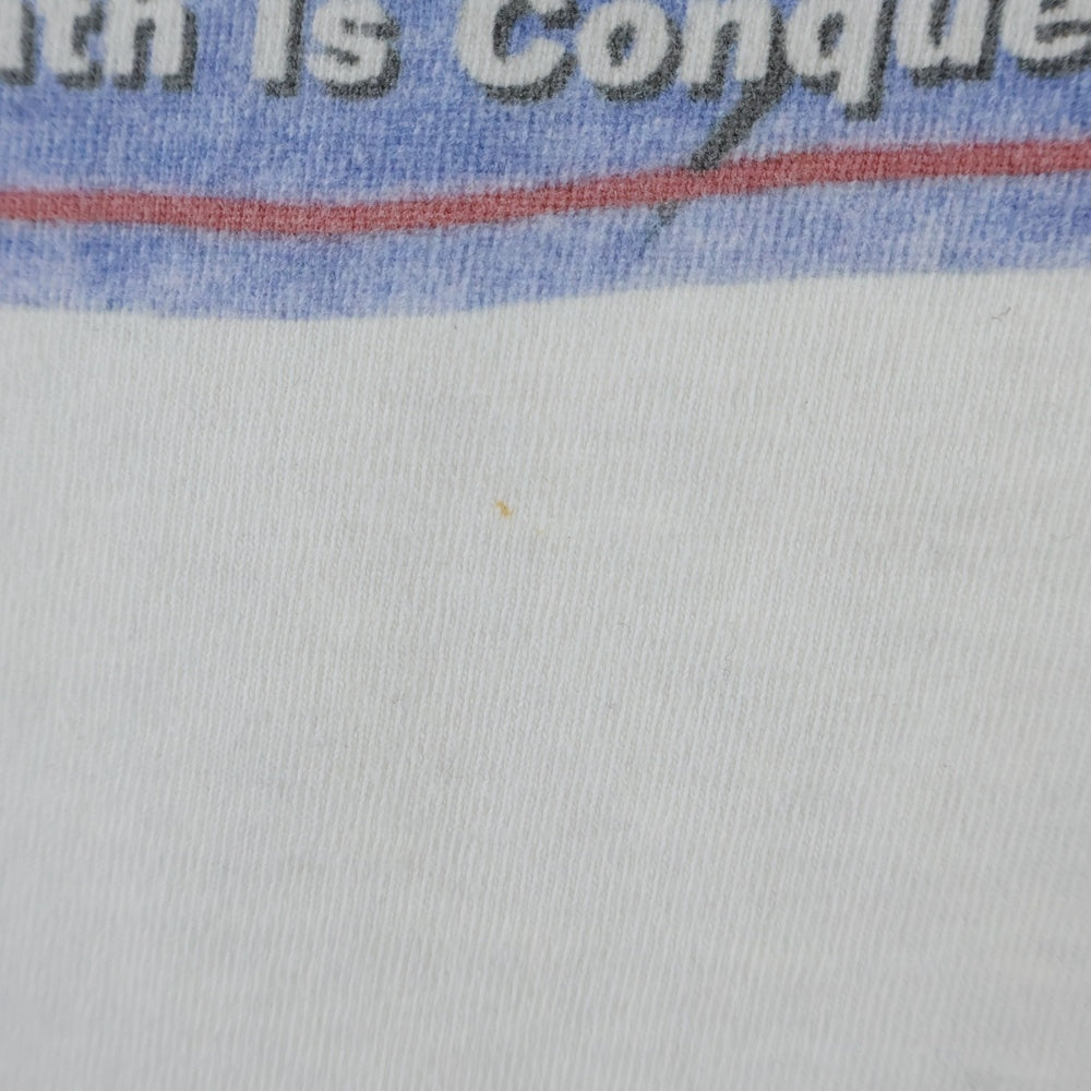 SAINT MICHAEL(セントマイケル) ×Denim Tears デニムティアーズ HOLY STATE プリント クルーネック 半袖Tシャツ カットソー ホワイト SM-S22-0000-062
