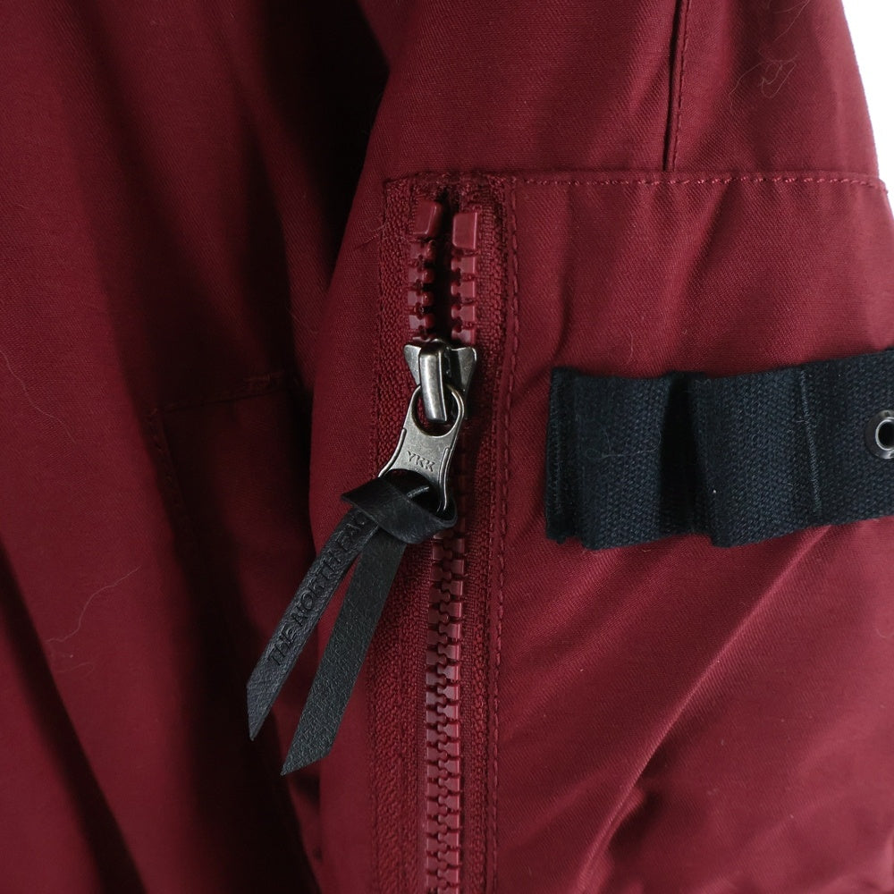 THE NORTH FACE(ザノースフェイス) MERIDEN DAWN JACKET 2013H06 ホワイトレーベル 韓国限定 ファーフーデッドダウンジャケット レッド キッズ