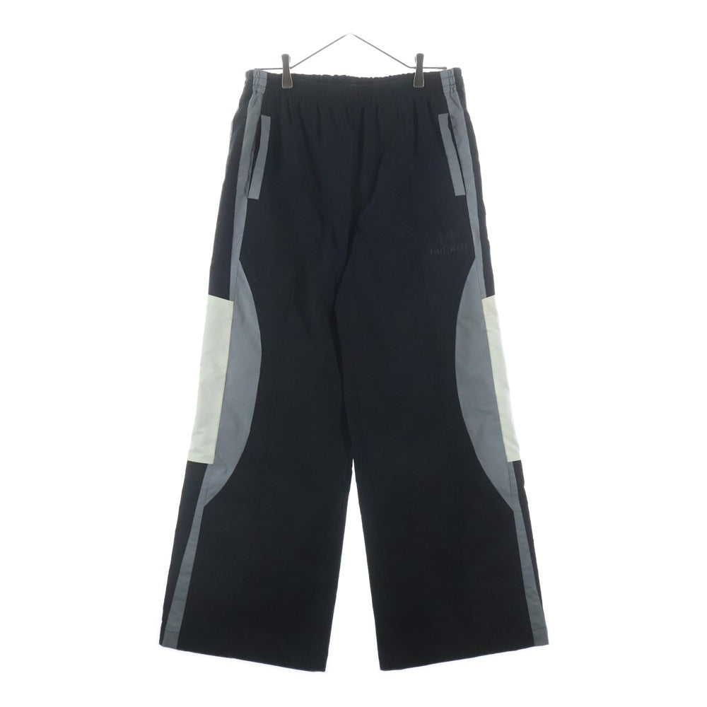 BREATH(ブレス) 25AW CREST LOGO WARM UP PANTS クレスト ロゴ ウォームアップパンツ ブラック/ホワイト/グレー BR25AW-P1014