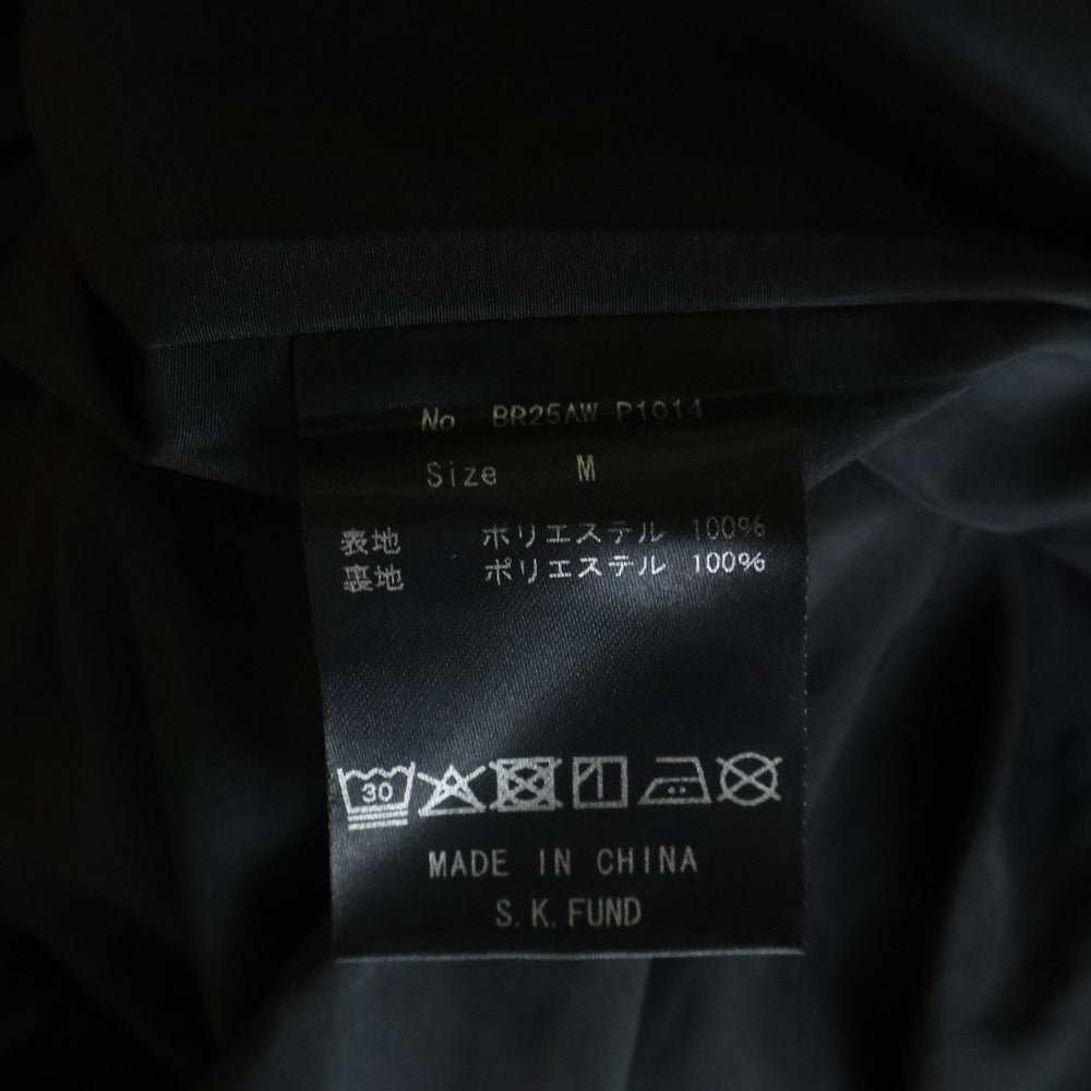BREATH(ブレス) 25AW CREST LOGO WARM UP PANTS クレスト ロゴ ウォームアップパンツ ブラック/ホワイト/グレー BR25AW-P1014