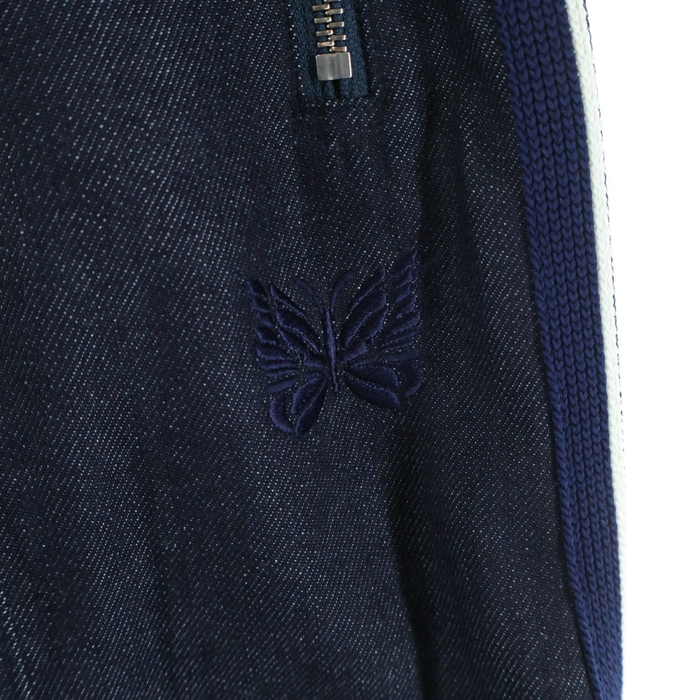 Needles(ニードルス) ×NUBIAN H.D. TRACK PANT - DENIM 11oz (EXCLUSIVE) / IND デニムトラックパンツ ワイドパンツ ワンウォッシュ インディゴ RW1648-exclusive