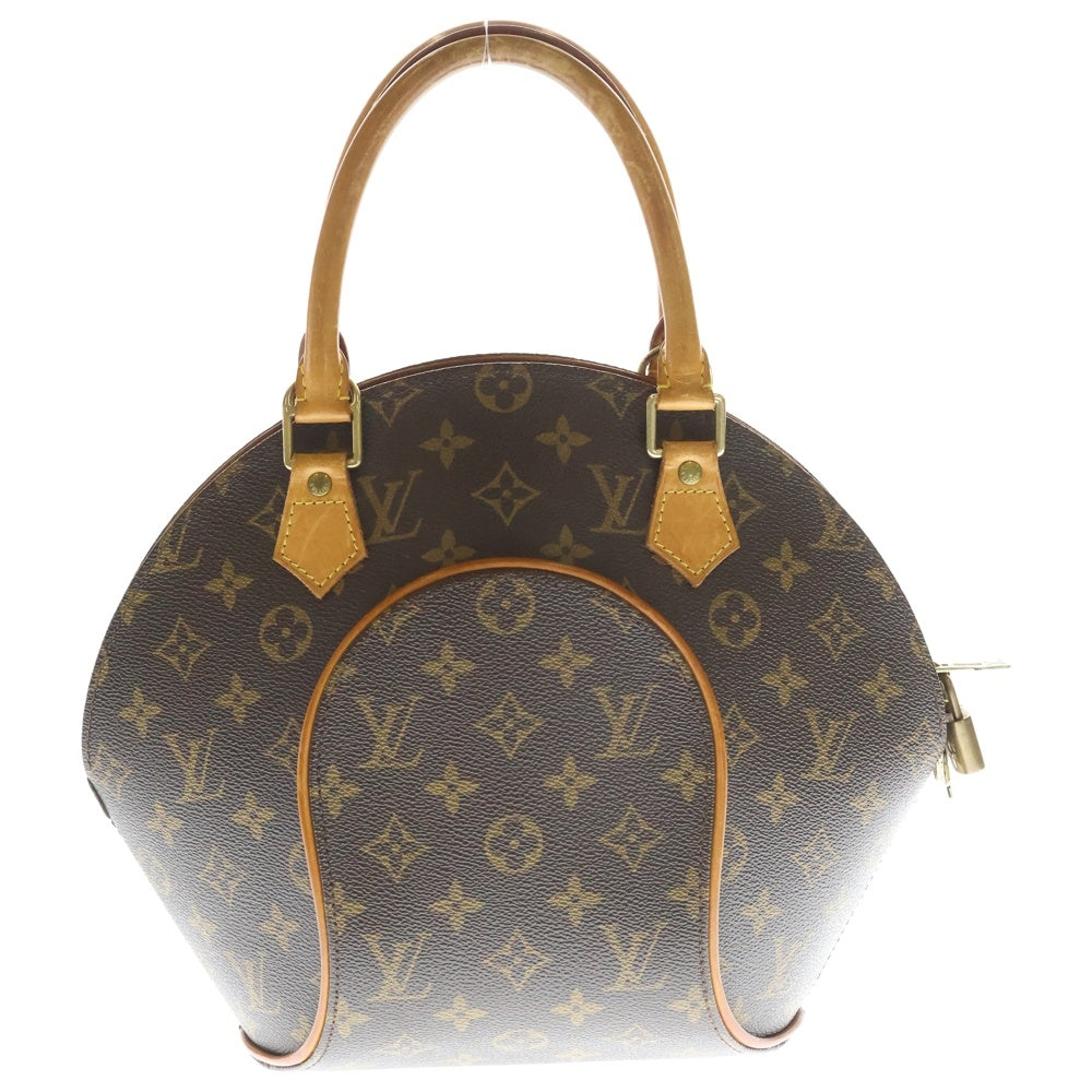 LOUIS VUITTON(ルイヴィトン) モノグラム エリプスMM ヌメ皮 ハンドバッグ PVC シェル型 ブラウン M51126 レディース