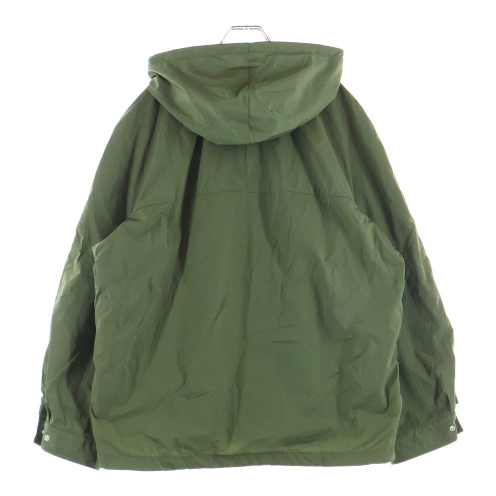 MARNI(マルニ) 26SS Zip Fastening Hooded Jacket ジップ ロゴ ナイロンジャケット カーキ JUMU0203IX UTN934