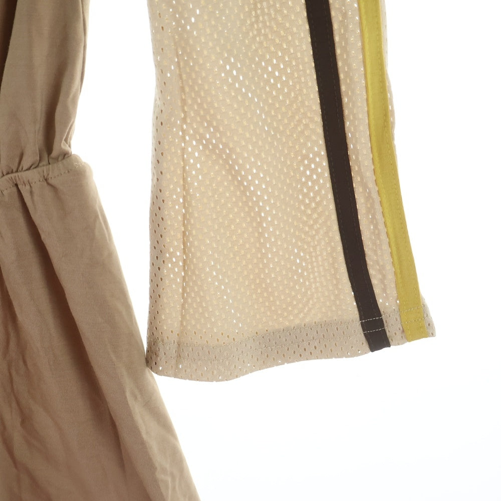 JADED LONDON(ジェイデッドロンドン) LACE-UP NUMBER DRESS レースアップ ナンバー ドレス ワンピース ベージュ レディース JWD4601