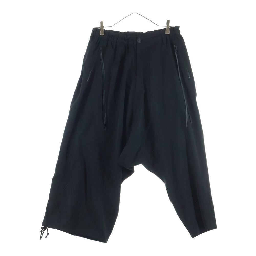 B Yohji Yamamoto(ビー ヨウジヤマモト) 16AW アシンメトリー サルエルパンツ ブラック NR-P69-100