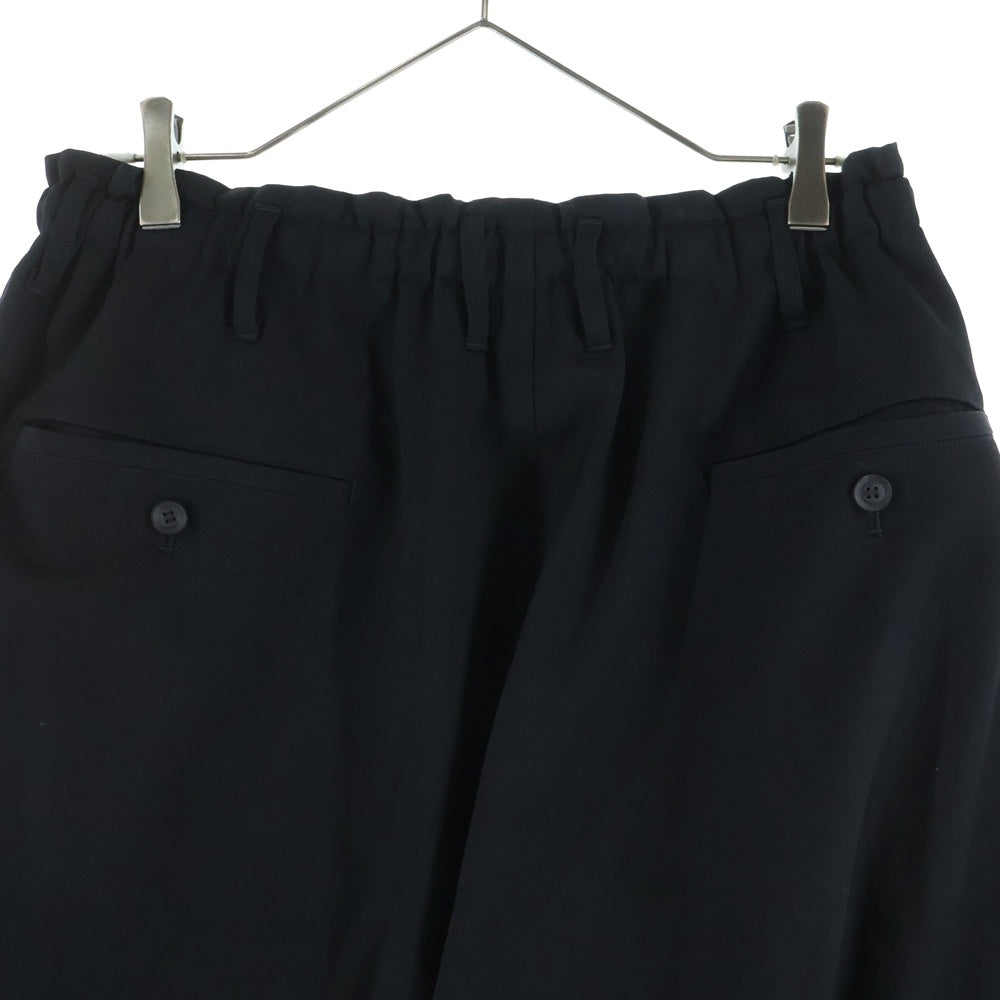 B Yohji Yamamoto(ビー ヨウジヤマモト) 16AW アシンメトリー サルエルパンツ ブラック NR-P69-100