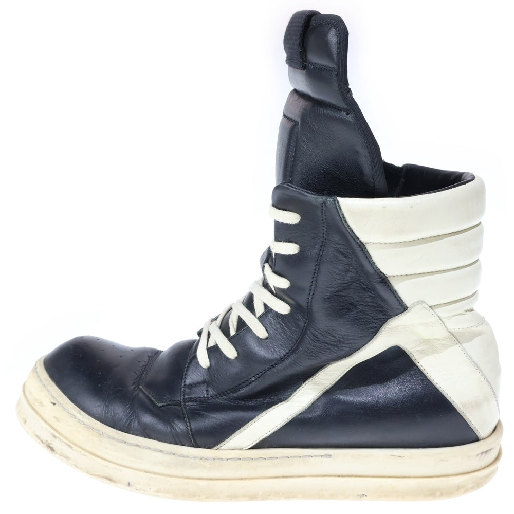 Rick Owens(リックオウエンス) GEOBASKET RU01C4894 ジオバスケット ハイカットスニーカー ブラック