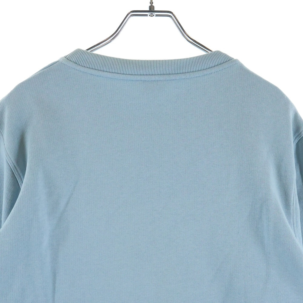 LOEWE(ロエベ) ANAGRAM SWEAT H6109900CR フロントアナグラムロゴ刺繍 クルーネック長袖スウェットトレーナー ブルー