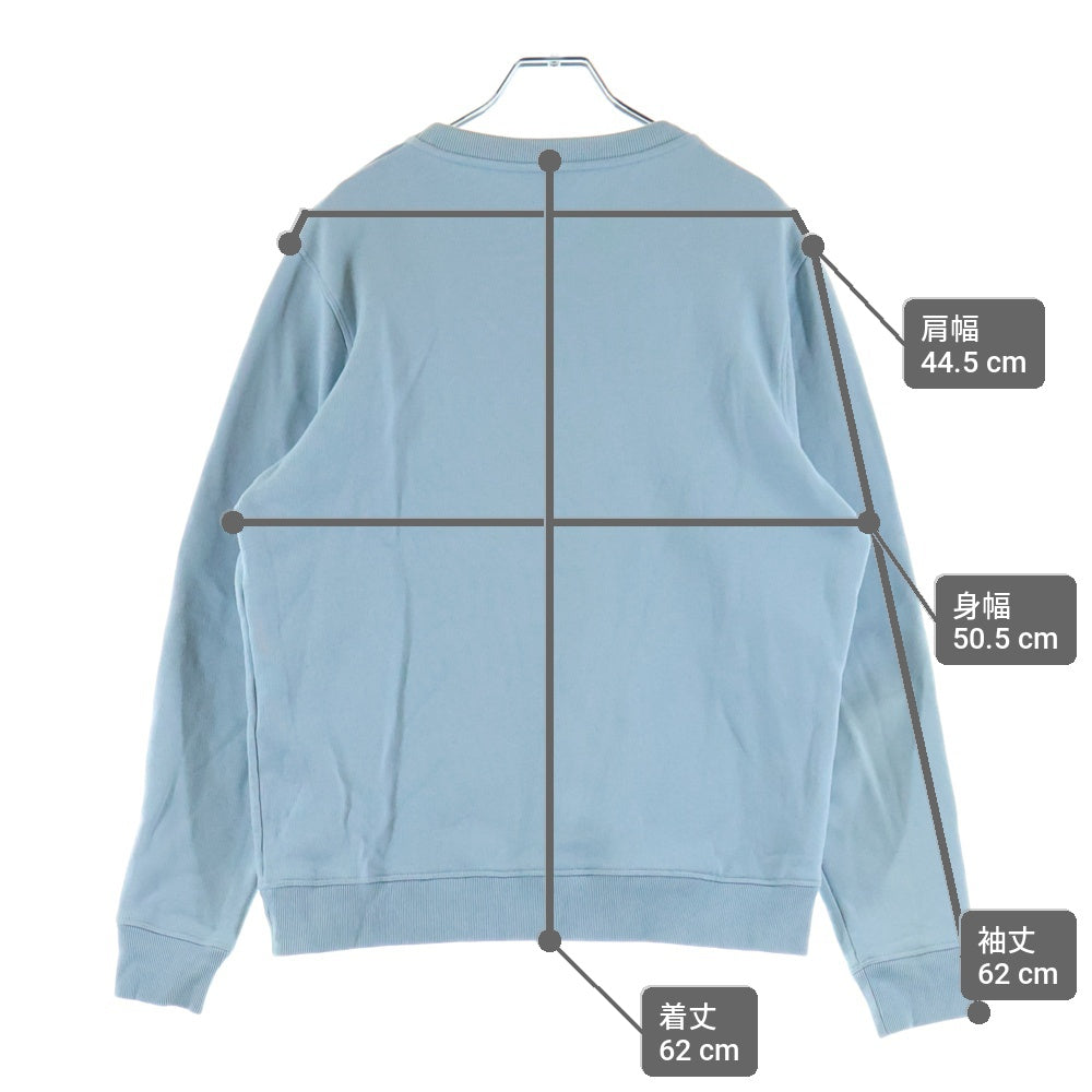 LOEWE(ロエベ) ANAGRAM SWEAT H6109900CR フロントアナグラムロゴ刺繍 クルーネック長袖スウェットトレーナー ブルー