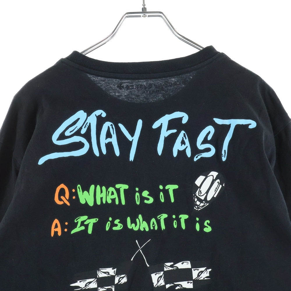 CHROME HEARTS(クロムハーツ) × MATTY BOY STAY FAST Sex Records Long Sleeve Tee ステイファスト セックスレコーズ ロングスリーブTシャツ 長袖カットソーブラック