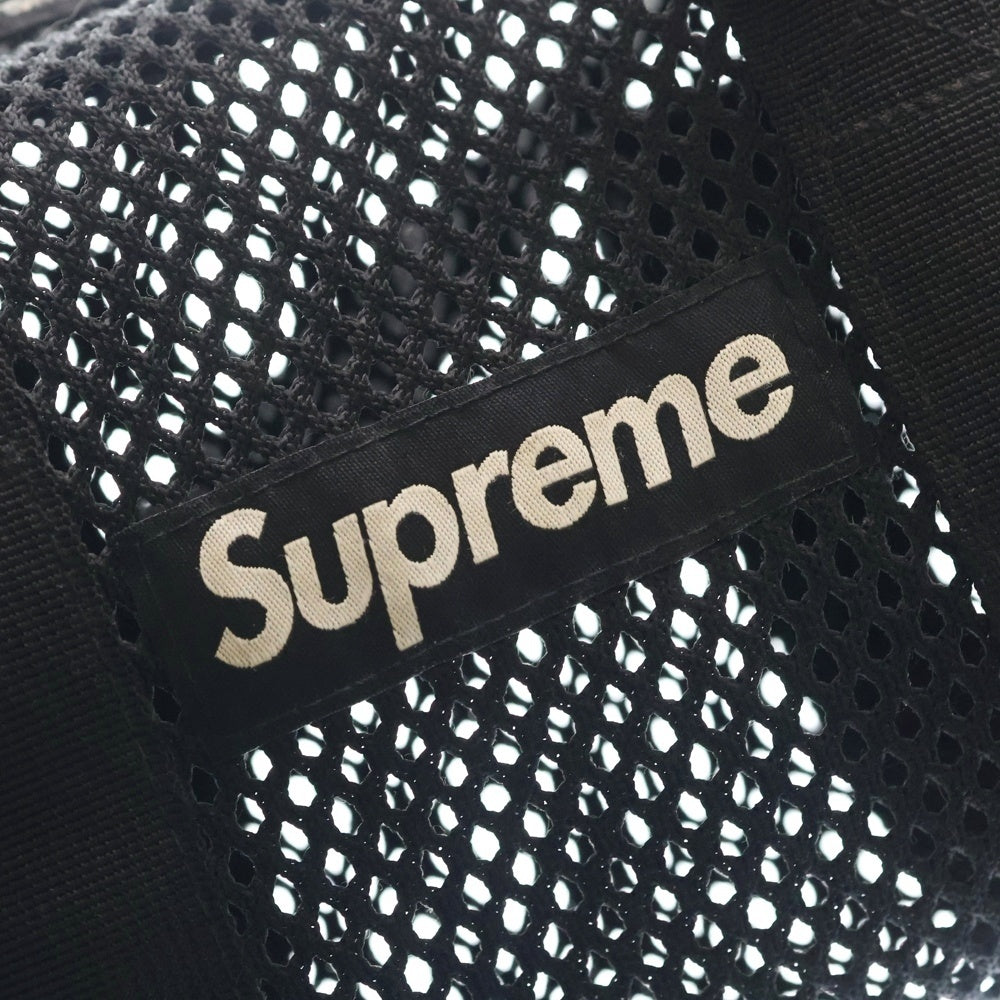 SUPREME(シュプリーム) 23SS Mesh Mini Duffle Bag メッシュ ミニ ダッフル バッグ ボックスロゴ ハンドバッグ ブラック レディース
