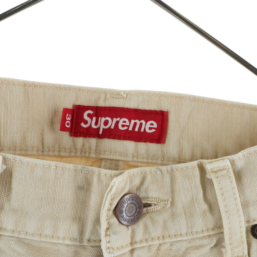 SUPREME(シュプリーム) Double Knee Painter Pant Natural ダブルニー ペインターパンツ ワークパンツ アイボリー