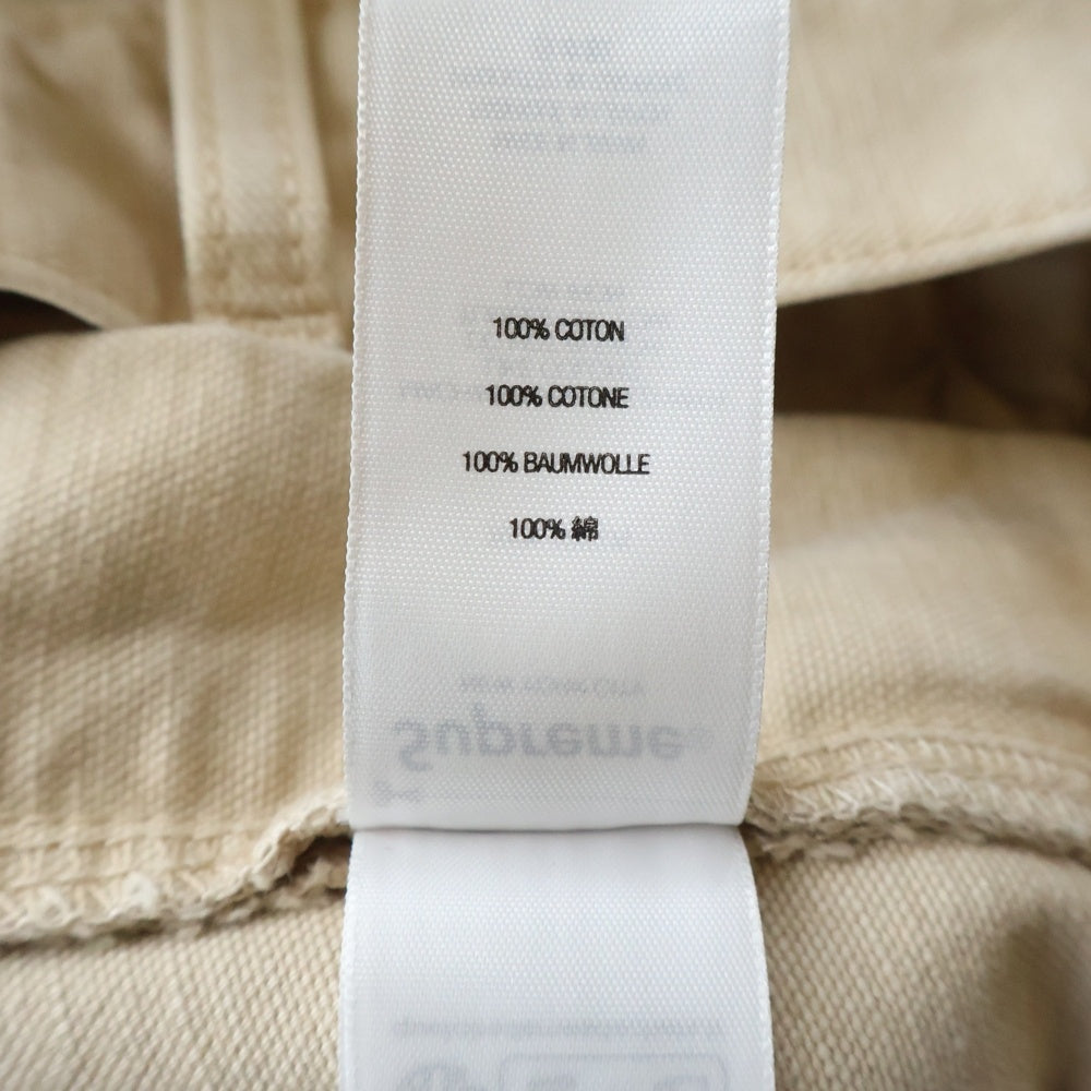 SUPREME(シュプリーム) Double Knee Painter Pant Natural ダブルニー ペインターパンツ ワークパンツ アイボリー