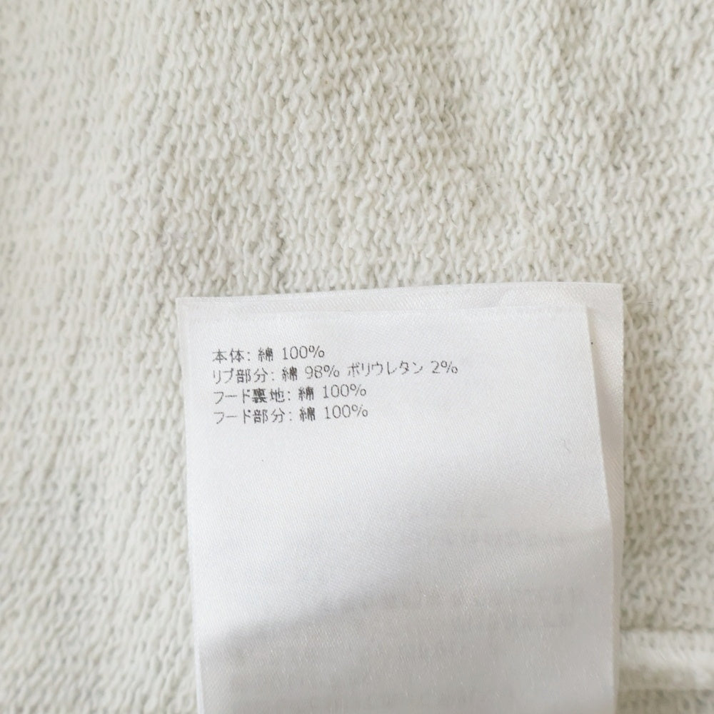 MONCLER(モンクレール) MAGLIA CON CAPPUCCIO ビッグロゴ刺繍ダブルジップパーカー グレー G10918G7C210 809LA