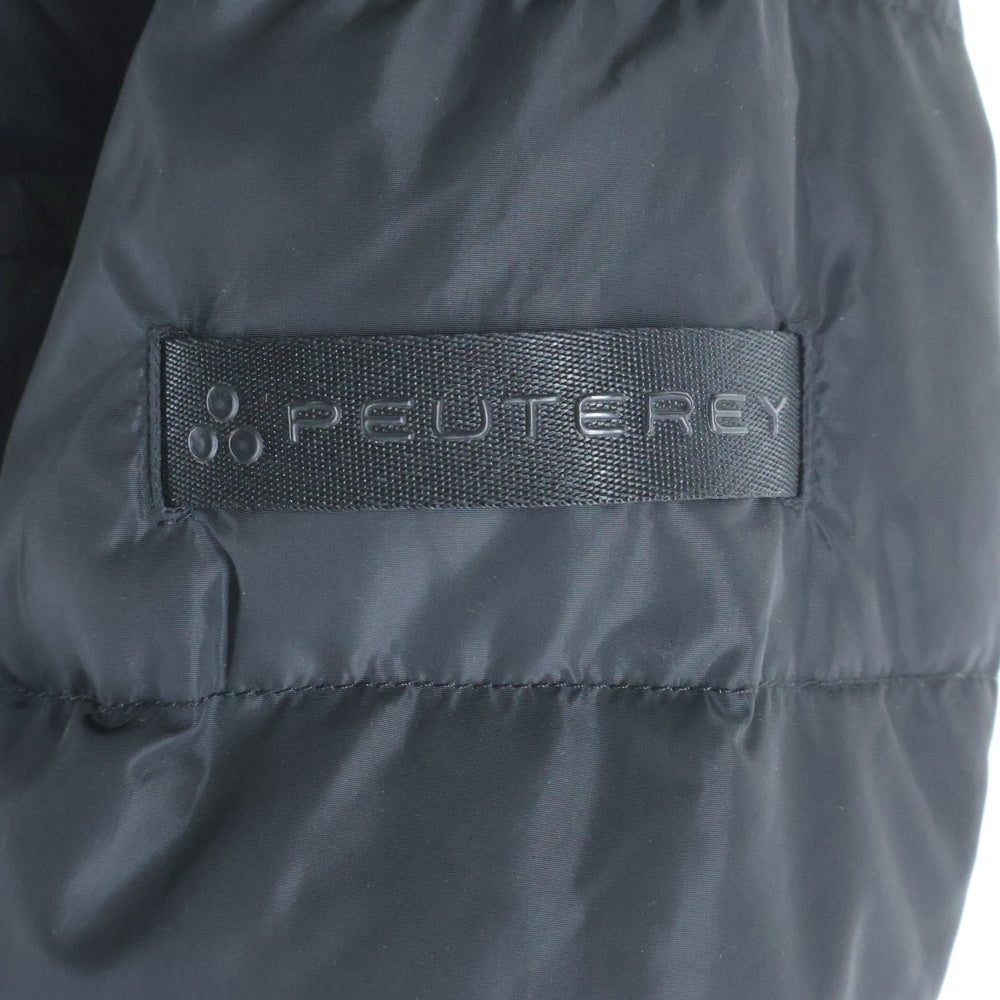 PEUTEREY(ピューテリー) 4 POKET DAWN JACKET PEU0935 4ポケット フーデッドダウンジャケット ブラック