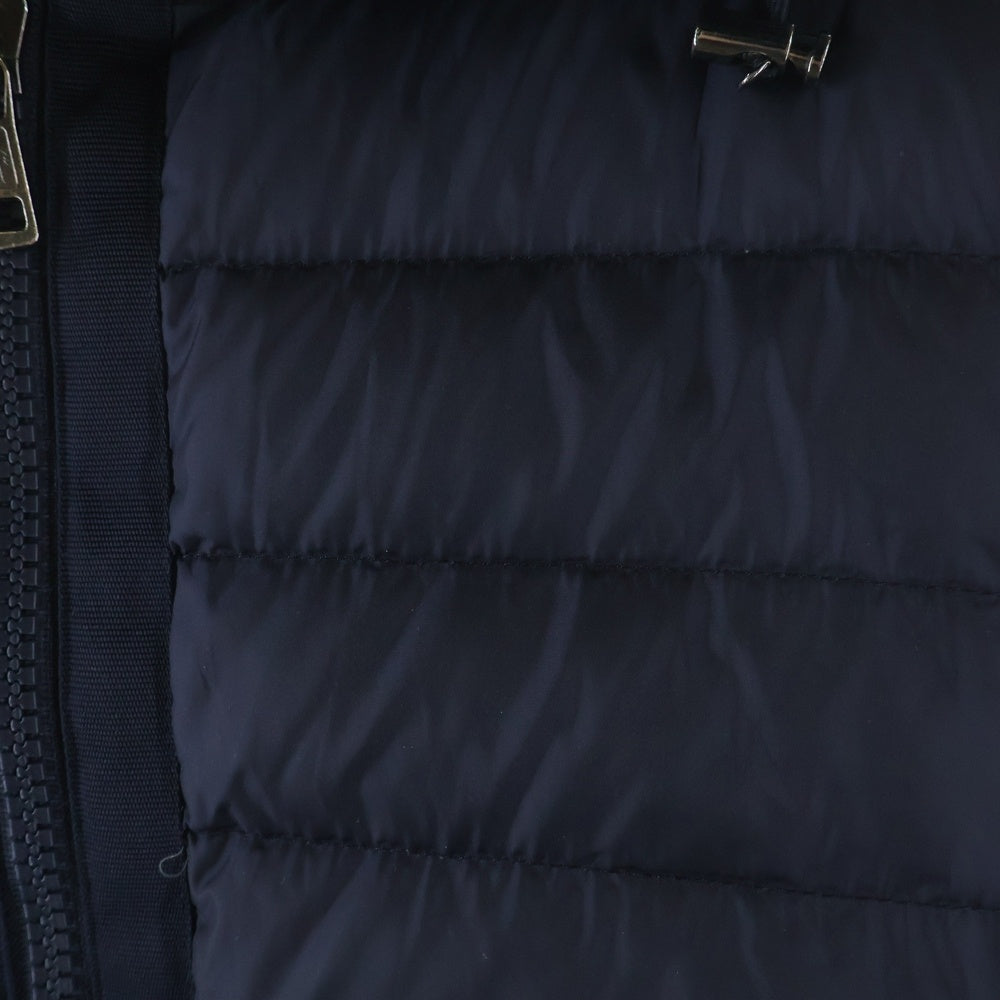MONCLER(モンクレール) MAGLIONE TRICOT CARDIGAN D20919402800 ニット切替ダウンジャケット ネイビー