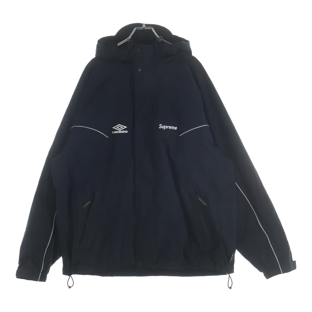 SUPREME(シュプリーム) 25SS ×UMBRO GORE-TEX Hooded Jacket アンブロ ゴアテックス フーデッドジャケット ブルゾン ブラック