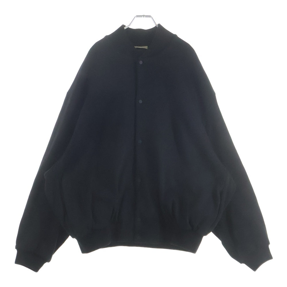 FEAR OF GOD(フィアオブゴッド) ×SAINTMICHAEL Varsity Jacket セントマイケル ヴァーシティ ジャケット ブルゾン ブラック