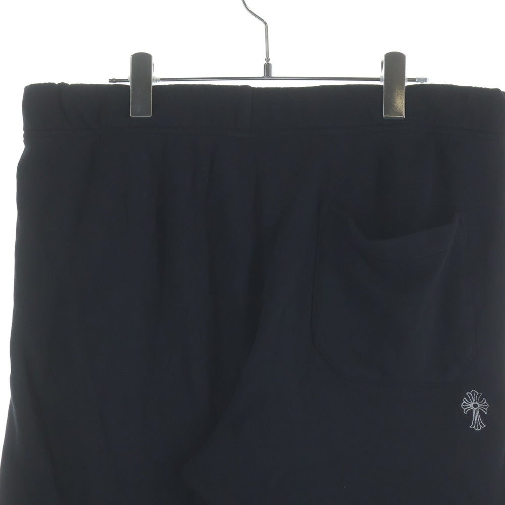 CHROME HEARTS(クロムハーツ) Y NOT Sweat Pants ワイノット ロゴ刺繍スウェットパンツ ブラック