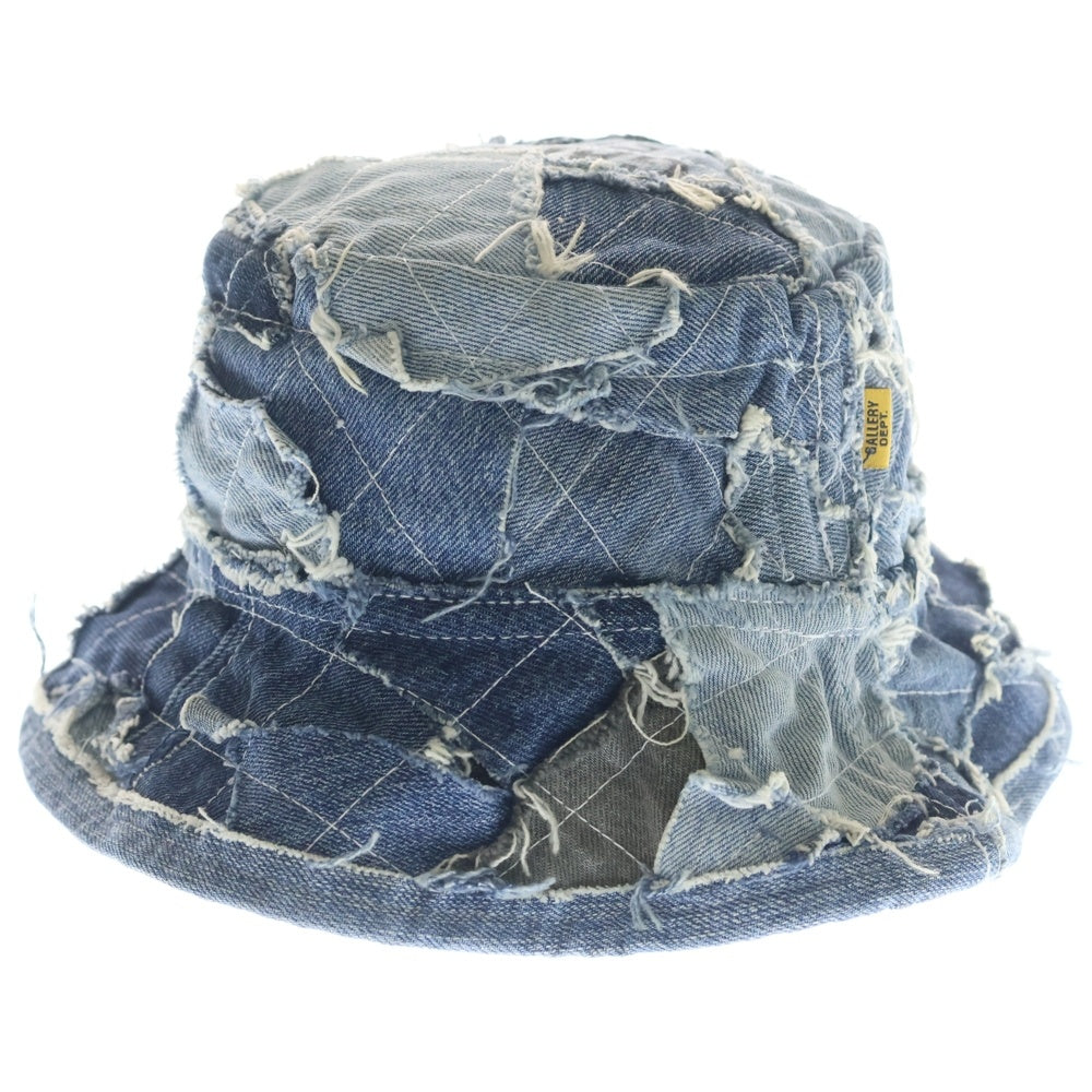 GALLERY DEPT.(ギャラリーデプト) Rodman Denim Quilted Bucket Hat RDQBH-9180 ロッドマンデニムキルテッドバケットハット 帽子 インディゴ