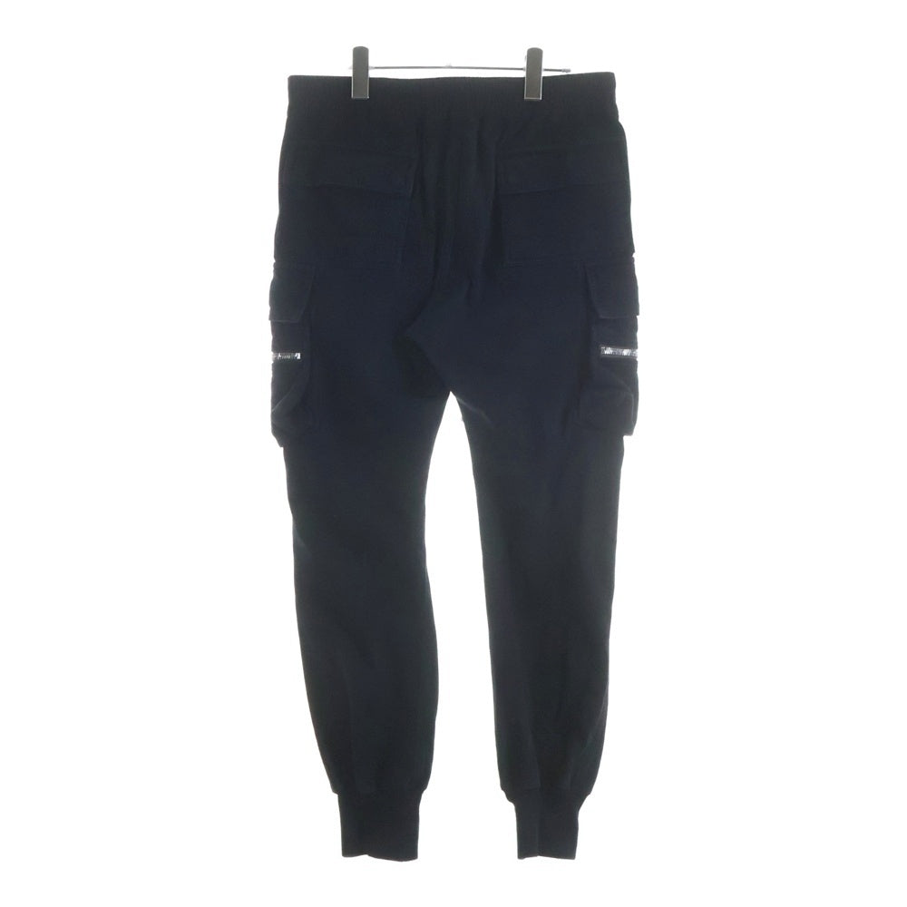 Rick Owens(リックオウエンス) 21AW MASTODON CARGO PANTS マストドン サルエル カーゴパンツ ブラック RU02A5396-BA