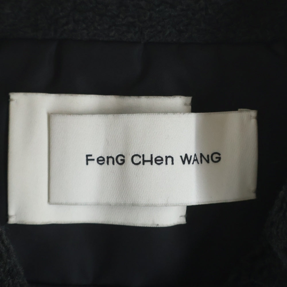Feng Chen Wang(フェン チェン ワン) Flight Cargo Jacket フライト カーゴジャケット ブルゾン ブラック FUF18JK11B